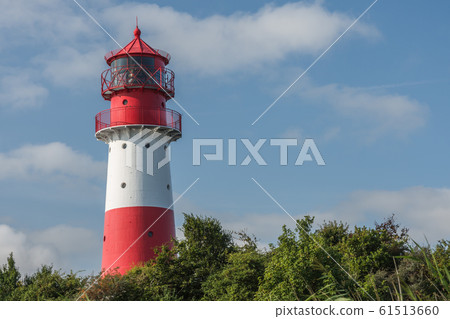 Falshoeft Lighthouse near Flensburg, Baltic Sea, Schleswig-Holstein, Germany  61513660