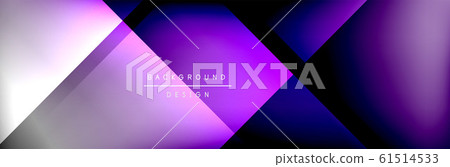 Abstract background - squares and lines composition created with lights and shadows. Technology or business digital template Abstract background - squares and lines composition created with lights and shadows. Technology or business digital template 61514533