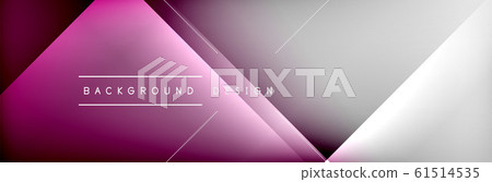 Abstract background - squares and lines composition created with lights and shadows. Technology or business digital template Abstract background - squares and lines composition created with lights and shadows. Technology or business digital template 61514535