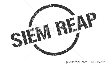 Siem Reap stamp. Siem Reap grunge round isolated-插圖素材 [61515794] - PIXTA圖庫