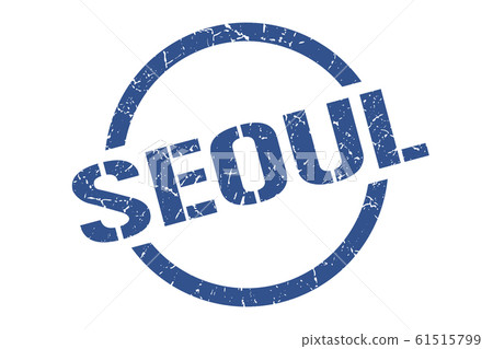 Seoul stamp. Seoul grunge round isolated sign Seoul stamp. Seoul grunge round isolated sign 61515799