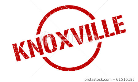 Knoxville stamp. Knoxville grunge round isolated Knoxville stamp. Knoxville grunge round isolated 61516185
