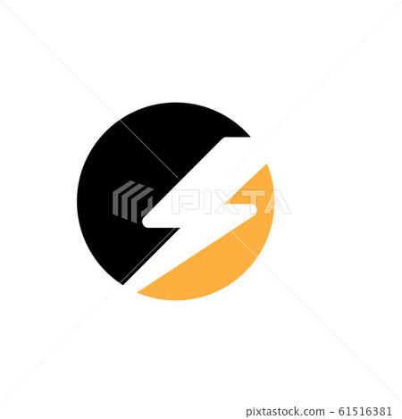 Lightning bolt flash thunderbolt icons vector Lightning bolt flash thunderbolt icons vector 61516381