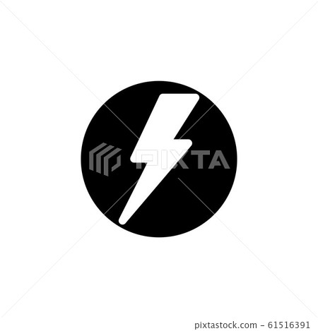 Lightning bolt flash thunderbolt icons vector Lightning bolt flash thunderbolt icons vector 61516391