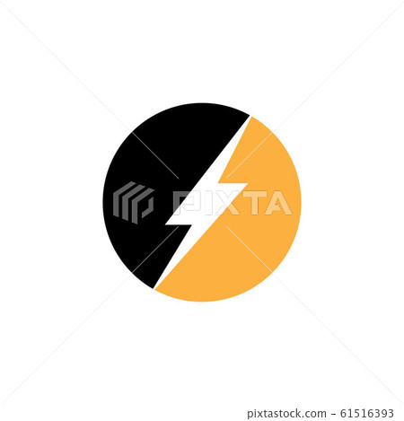 Lightning bolt flash thunderbolt icons vector Lightning bolt flash thunderbolt icons vector 61516393