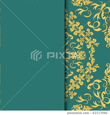 Ethnic pattern. Abstract greeting card, background 61517040