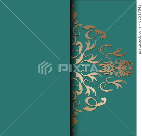 Ethnic pattern. Abstract greeting card, background 61517042