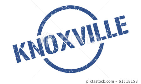 Knoxville stamp. Knoxville grunge round isolated Knoxville stamp. Knoxville grunge round isolated 61518158
