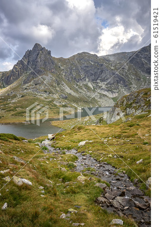 A mountain brook . 61519421