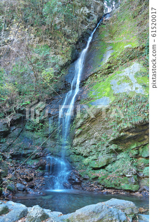 [Biwa waterfall] Yoshinori, Nishi-Iya mountain village, Miyoshi city, Tokushima prefecture 61520017
