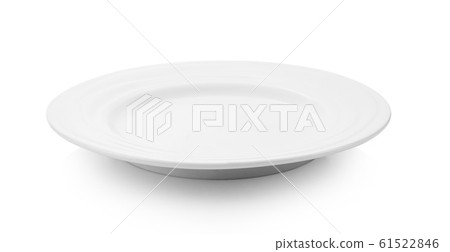 white plate on white background white plate on white background 61522846