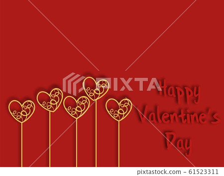 Invitation, greeting card. Modern banner with Invitation, greeting card. Modern banner with 61523311