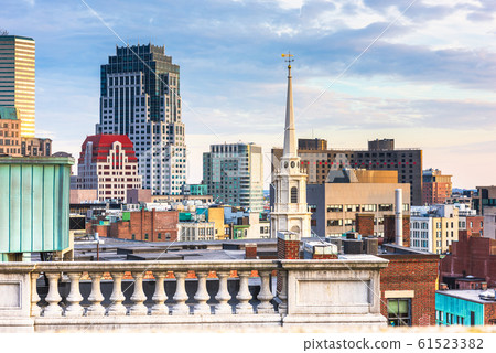 Boston, Massachusetts, USA Rooftop Cityscape Boston, Massachusetts, USA Rooftop Cityscape 61523382