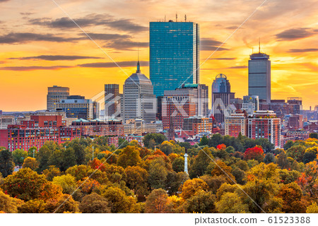 Boston, Massachusetts, USA Downtown Skyline Boston, Massachusetts, USA Downtown Skyline 61523388