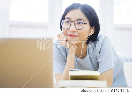 Student, home work, school, young 61525148