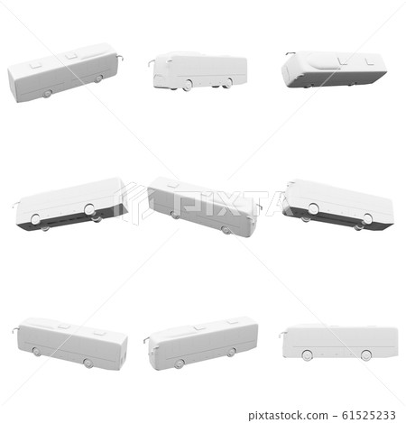 Bus 3D Rendering Bus 3D Rendering 61525233