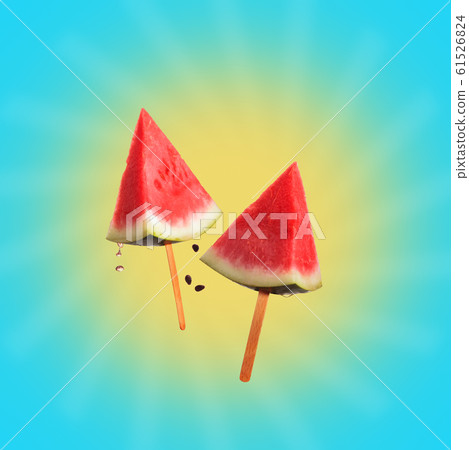 Slice of watermelon. 61526824