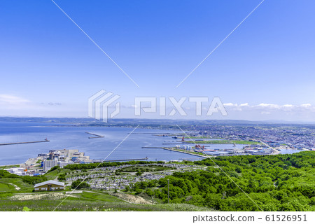 Wakkanai city distant view 61526951