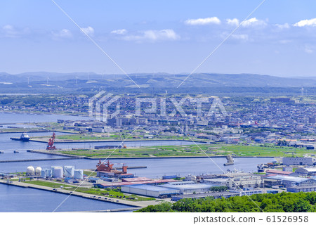 Wakkanai city distant view 61526958