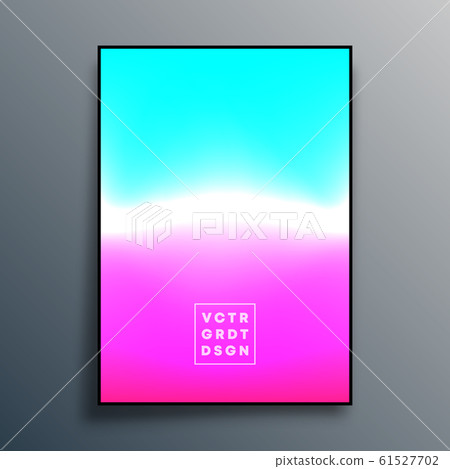 Colorful gradient texture poster design for wallpaper, flyer, brochure cover, typography or other printing products. Vector illustration Colorful gradient texture poster design for wallpaper, flyer, brochure cover, typography or other printing products. Vector illustration 61527702