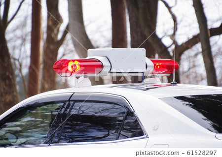交通圖像應急車輛警車 61528297