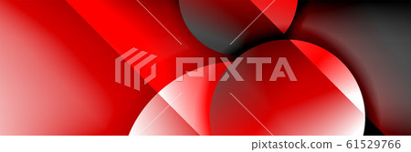 Dynamic trendy geometrical abstract background. Circles, round shapes 3d shadow effects and fluid gradients. Modern overlapping round forms Dynamic trendy geometrical abstract background. Circles, round shapes 3d shadow effects and fluid gradients. Modern overlapping round forms 61529766