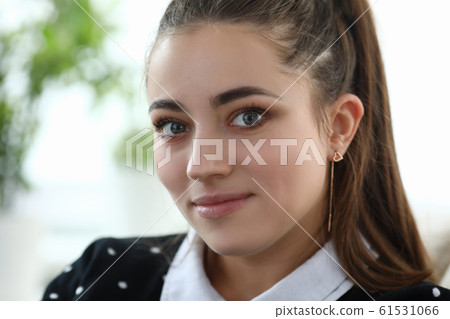 Cute brunette with attractive appearance 61531066