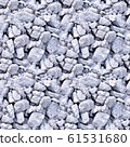 Seamless abstract background of concrete pieces, 61531680