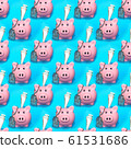 Seamless abstract business background with pink 61531686