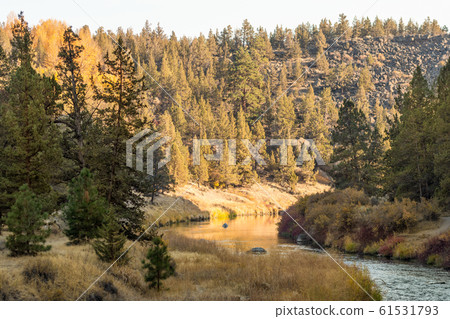 Crooked River as it passes Smith Rock State Park 61531793