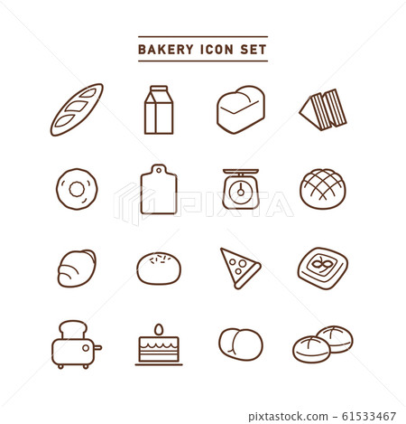 vector, vectors, bakery 61533467
