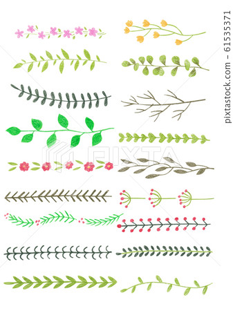 Colored pencil illustrations-tree branches Colored pencil illustrations-tree branches 61535371