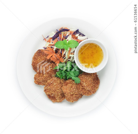 Shrimp Pancake Deep Fried Chinese Food Asian style Shrimp Pancake Deep Fried Chinese Food Asian style 61536654