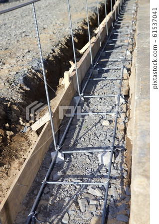 Fence foundation work Fence foundation work 61537041