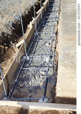 Fence foundation work Fence foundation work 61537043