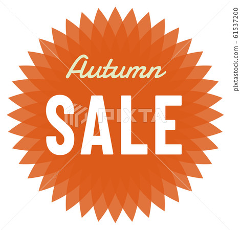 Autumn sale mark Autumn sale mark 61537200