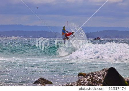 Gold Coast, Australia. 02/28/2015. Surfer performing moves at the 2015 Quiksilver Pro. Gold Coast, Australia. 02/28/2015. Surfer performing moves at the 2015 Quiksilver Pro. 61537474