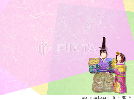 Hina節日娃娃春天背景圖 Hina節日娃娃春天背景圖 61539069