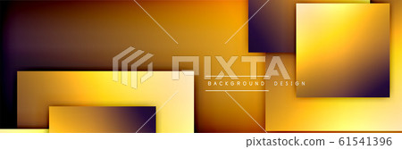 Square shapes composition geometric abstract background. 3D shadow effects and fluid gradients. Modern overlapping forms Square shapes composition geometric abstract background. 3D shadow effects and fluid gradients. Modern overlapping forms 61541396