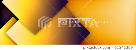 Square shapes composition geometric abstract background. 3D shadow effects and fluid gradients. Modern overlapping forms Square shapes composition geometric abstract background. 3D shadow effects and fluid gradients. Modern overlapping forms 61541399