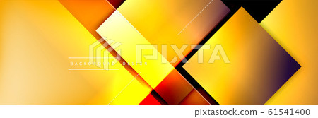 Square shapes composition geometric abstract background. 3D shadow effects and fluid gradients. Modern overlapping forms Square shapes composition geometric abstract background. 3D shadow effects and fluid gradients. Modern overlapping forms 61541400