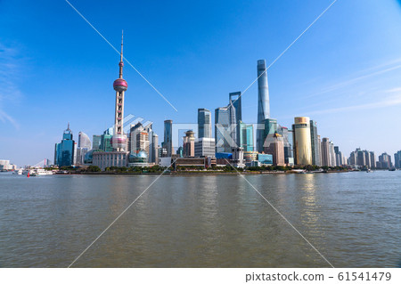 《上海》外灘景觀,陸家嘴摩天大樓 《上海》外灘景觀,陸家嘴摩天大樓 61541479