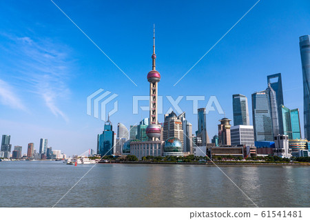 《上海》外灘景觀,陸家嘴摩天大樓 《上海》外灘景觀,陸家嘴摩天大樓 61541481