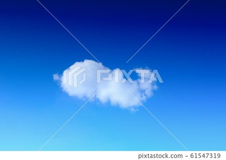 white cloud in the blue sky, for background white cloud in the blue sky, for background 61547319