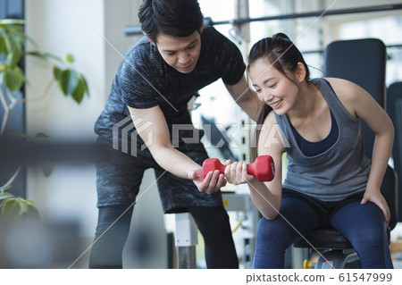 Personal gym image_Dumbell 61547999