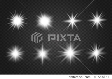 Set of Glowing Light  61548165