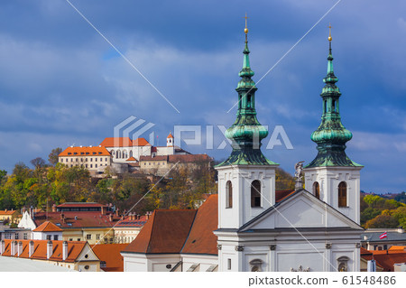 Castle Spilberk in Brno - Czech Republic Castle Spilberk in Brno - Czech Republic 61548486