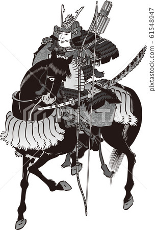 浮世繪武士22黑色和白色 浮世繪武士22黑色和白色 61548947