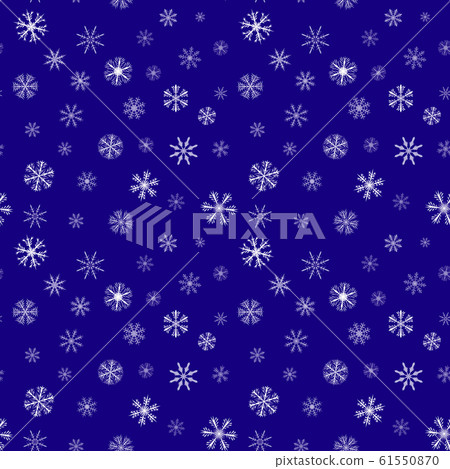 Seamless abstract snowflake pattern. Vector - Stock Illustration ...