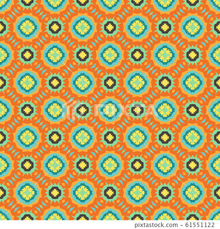 Seamless abstract geometric pattern. Vector 61551122